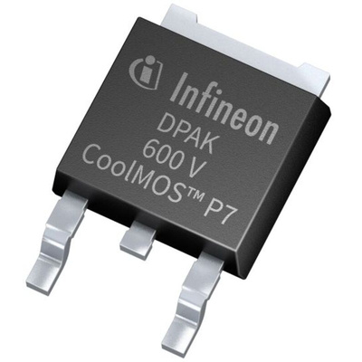 N-Channel MOSFET, 9 A, 600 V, 3-Pin DPAK Infineon IPD60R360P7SAUMA1