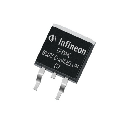 N-Channel MOSFET, 46 A, 650 V, 3-Pin D2PAK Infineon IPB65R045C7ATMA2