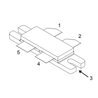 MOSFET, 110 V, 5-Pin B4E STMicroelectronics RF5L08350CB4