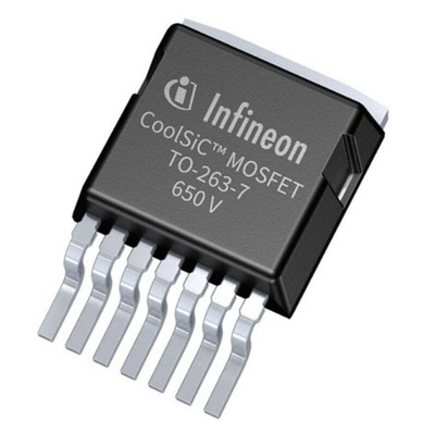 N-Channel MOSFET, 6 A, 650 V, 7-Pin D2PAK Infineon IMBG65R260M1HXTMA1