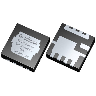 N-Channel MOSFET, 310 A, 25 V, 24-Pin TSDSO Infineon IQE006NE2LM5CGSCATMA1