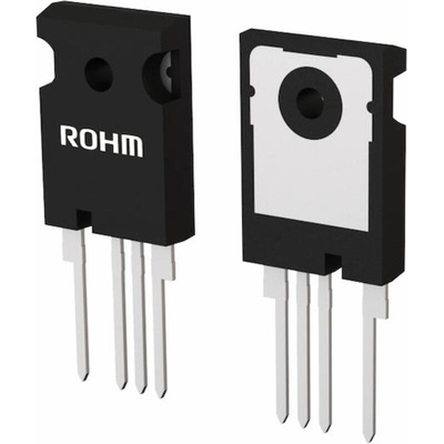 SiC N-Channel MOSFET, 70 A, 650 V, 4-Pin TO-247-4L ROHM SCT3030ARHRC15