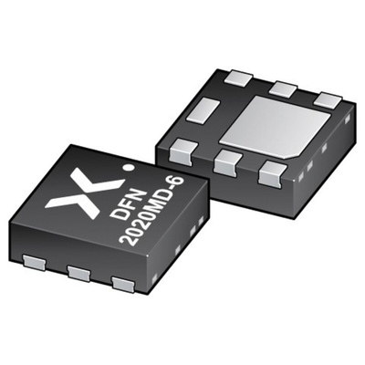 N-Channel MOSFET, 2.8 A, 80 V, 8-Pin DFN2020 Nexperia PMPB215ENEAX