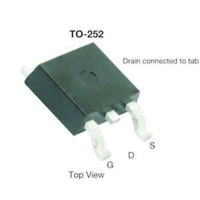 P-Channel MOSFET, 100 A, 30 V, 3-Pin DPAK Vishay Siliconix SQD40031EL_GE3