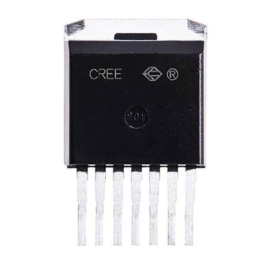 SiC N-Channel MOSFET, 30 A, 1200 V, 7-Pin D2PAK Wolfspeed C3M0075120J