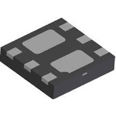 Dual N/P-Channel-Channel MOSFET, 2.9 A, 390 mA, 60 V, 6-Pin U-DFN2020 Diodes Inc DMC67D8UFDBQ-7