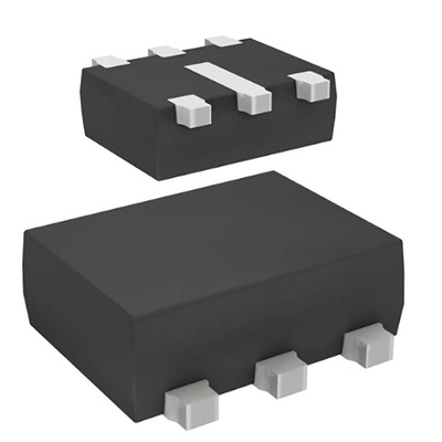 P-Channel MOSFET, 1.03 A, 20 V, 6-Pin SOT-563 Diodes Inc DMG1023UVQ-7