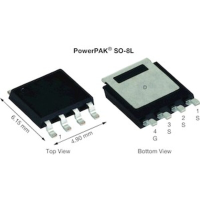 N-Channel MOSFET, 330 A, 40 V, 4-Pin PowerPAK SO-8L Vishay SQJ138EP-T1_GE3