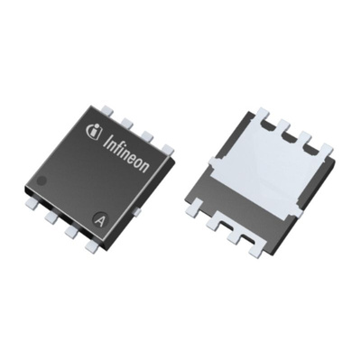N-Channel MOSFET Transistor, 24 A, 100 V, 8-Pin SuperSO8 5 x 6 Infineon IAUC24N10S5L300ATMA1