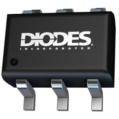 Dual P-Channel MOSFET, 550 mA, 30 V, 6-Pin SOT-363 Diodes Inc DMP31D7LDWQ-7