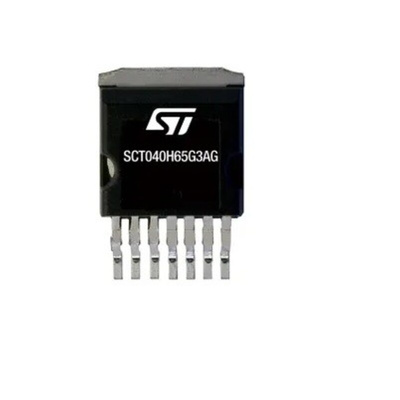 N-Channel MOSFET, 30 A, 650 V, 7-Pin H2PAK-7 STMicroelectronics SCT040H65G3AG