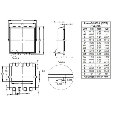 N-Channel MOSFET, 26 A, 100 V PowerDI3333-8 Diodes Inc DMTH10H032LFVWQ-7