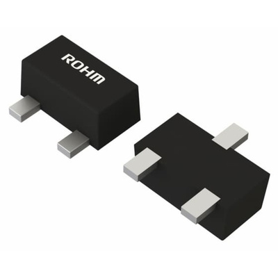 P-Channel MOSFET, 250 mA, 30 V, 3-Pin SOT-416FL ROHM RE1E002SPTCL