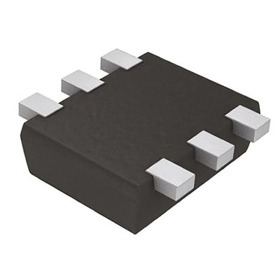 Dual N/P-Channel MOSFET, 100 mA, 20 V, 6-Pin VMT ROHM VT6M1T2CR