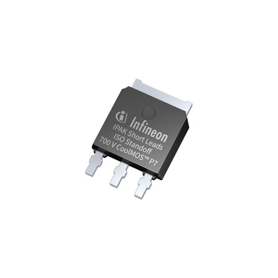 N-Channel MOSFET, 12.5 A, 700 V, 3-Pin IPAK Infineon IPSA70R360P7SAKMA1
