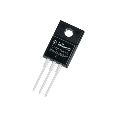 N-Channel MOSFET, 7 A, 650 V, 3-Pin TO-220 FP Infineon IPA65R225C7XKSA1