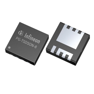 Silicon N-Channel MOSFET, 40 A, 100 V, 8-Pin PQFN 3 x 3 Infineon IAUZ40N10S5N130ATMA1