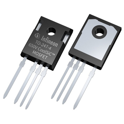 Silicon N-Channel MOSFET, 39 A, 650 V, 4-Pin TO-247-4 Infineon IMZA65R048M1HXKSA1