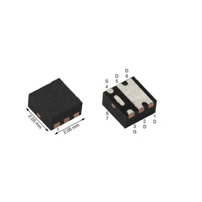 P-Channel MOSFET, 9 A, 30 V PowerPAK SC-70 Vishay SIA4371EDJ-T1-GE3