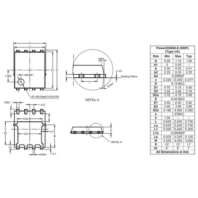 N-Channel MOSFET, 11 A, 150 V PowerDI5060-8 Diodes Inc DMTH15H017SPSW-13