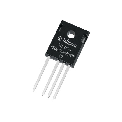 MOSFET Transistor, 75 A PG-TO 247-4 Infineon IPZ65R019C7XKSA1