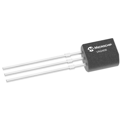 N-Channel MOSFET, 240 V TO-92 Microchip VN2406L-G