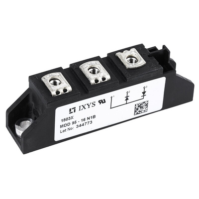 IXYS 1600V 120A, Dual Rectifier Diode, 3-Pin TO-240AA MDD95-16N1B