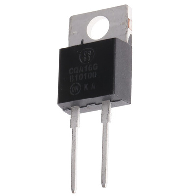 onsemi 100V 10A, Schottky Diode, 2-Pin TO-220AC MBR10100G