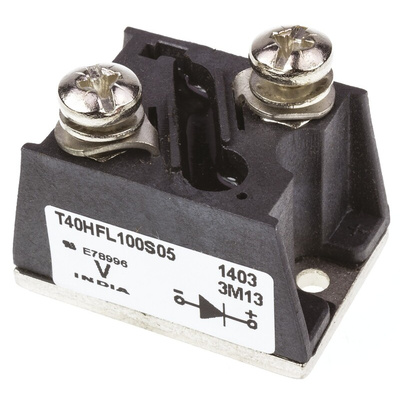 Vishay 1000V 40A, Rectifier Diode, 2-Pin T-Module VS-T40HFL100S05