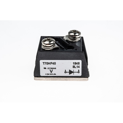 Vishay 400V 70A, Rectifier Diode, 2-Pin T-Module VS-T70HF40