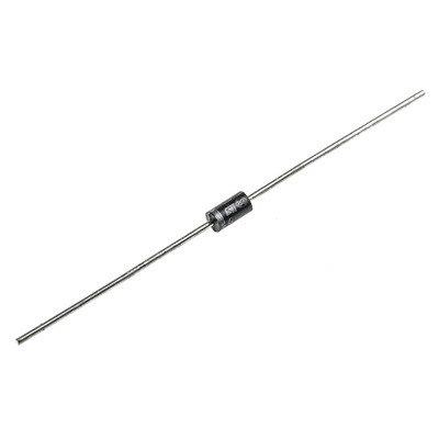 STMicroelectronics 30V 1A, Schottky Diode, 2-Pin DO-41 1N5818