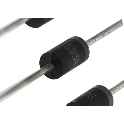Vishay 40V 5A, Schottky Diode, 2-Pin DO-201AD SB540-E3/54