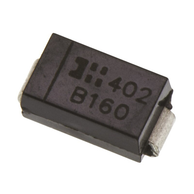 Diodes Inc 60V 1A, Schottky Diode, 2-Pin DO-214AC B160-13-F