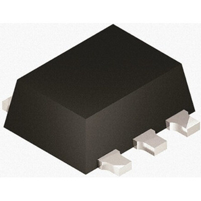 Dual N/P-Channel-Channel MOSFET, 190 mA, 520 mA, 20 V, 6-Pin SOT-963 Diodes Inc DMC2990UDJ-7