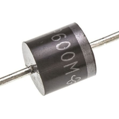 Vishay 1000V 6A, Rectifier Diode, 2-Pin P600 P600M-E3