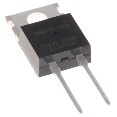 IXYS 1200V 11A, Rectifier Diode, 2-Pin TO-220AC DSEI12-12A
