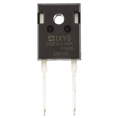 IXYS 600V 60A, Rectifier Diode, 2-Pin TO-247AD DSEI60-06A