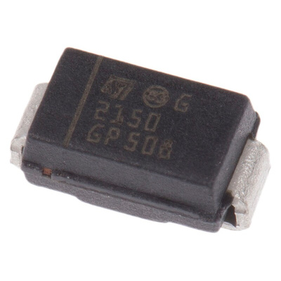 STMicroelectronics 150V 2A, Schottky Diode, 2-Pin DO-214AC STPS2150A
