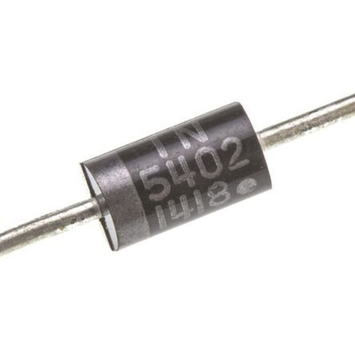 onsemi 200V 3A, Rectifier Diode, 2-Pin Axial 1N5402G