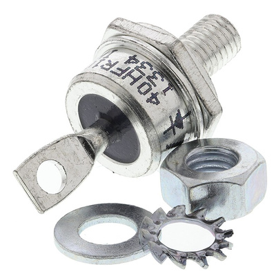 Vishay 1000V 40A, Rectifier Diode, 2-Pin DO-5 VS-40HFR100