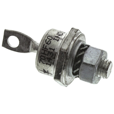 Vishay 600V 70A, Rectifier Diode, 2-Pin DO-5 VS-70HF60