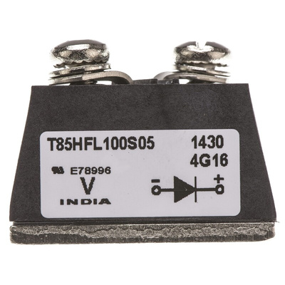 Vishay 1000V 85A, Rectifier Diode, 2-Pin T-Module VS-T85HFL100S05