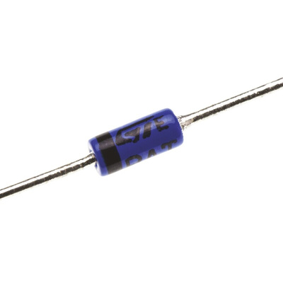 STMicroelectronics 30V 200mA, Schottky Diode, 2-Pin DO-35 BAT42
