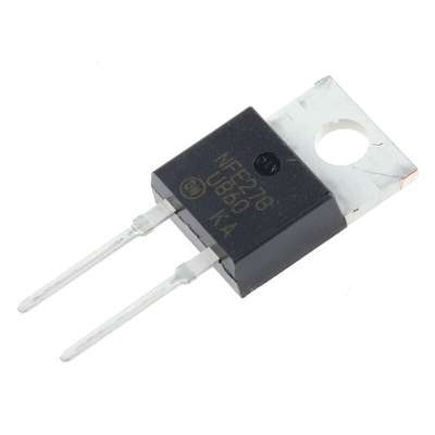 onsemi 600V 8A, Rectifier Diode, 2-Pin TO-220AC MUR860G