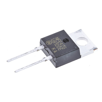 onsemi 1000V 8A, Rectifier Diode, 2-Pin TO-220AC MUR8100EG