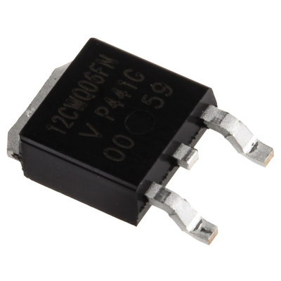 Vishay 60V 12A, Dual Schottky Diode, 3-Pin DPAK VS-12CWQ06FN-M3