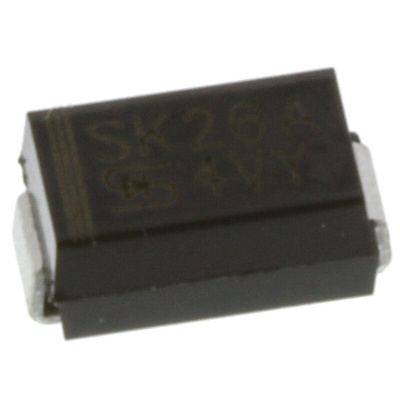 Taiwan Semi 60V 2A, Schottky Diode, 2-Pin DO-214AC SK26A R2