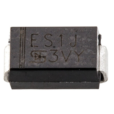 Taiwan Semi 600V 1A, Rectifier Diode, 2-Pin DO-214AC ES1J R2