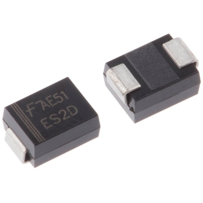 onsemi 200V 2A, Rectifier Diode, 2-Pin DO-214AA ES2D