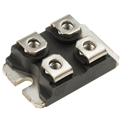 STMicroelectronics 200V 50A, Dual Rectifier Diode, 4-Pin ISOTOP STTH10002TV1